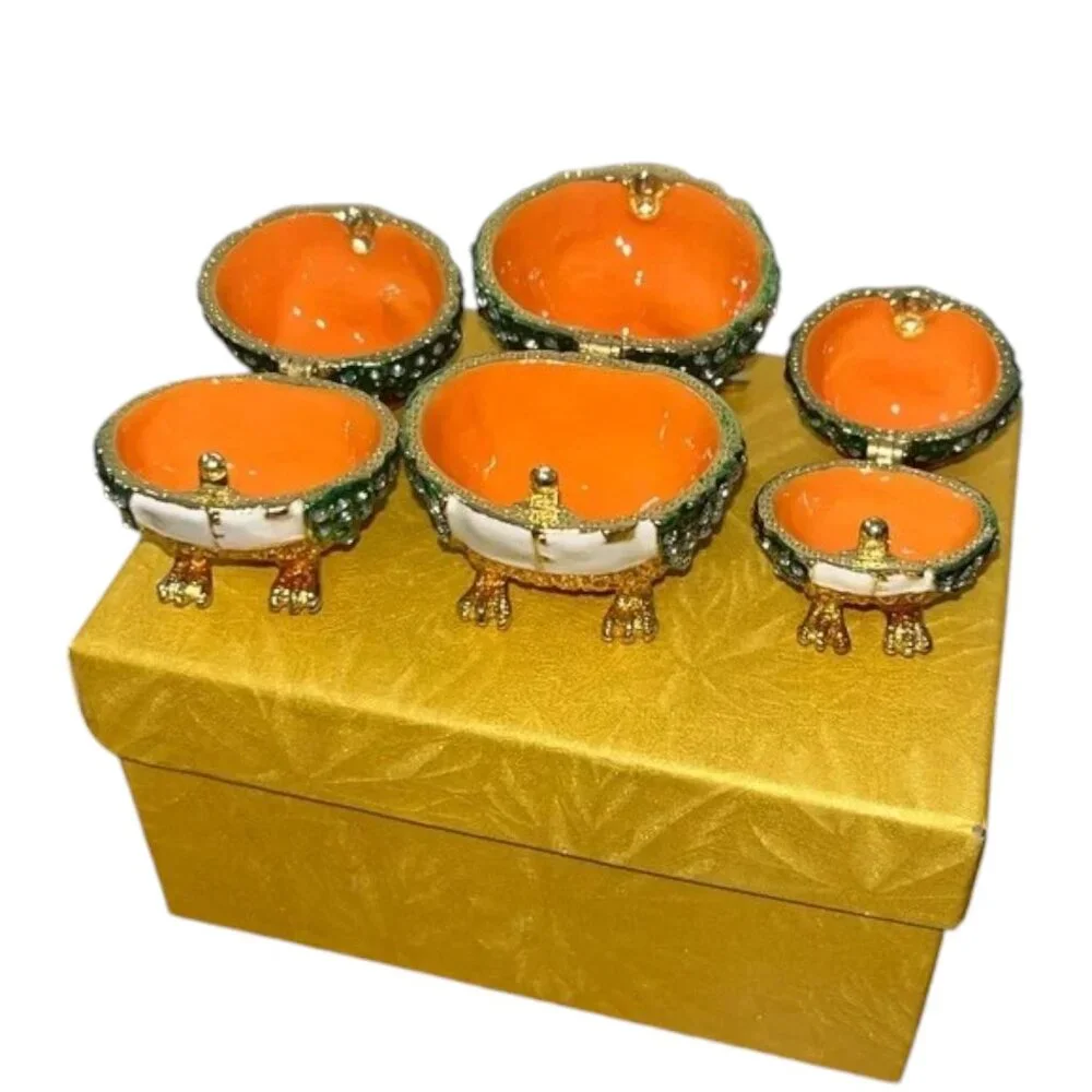 OWL TCHOTCHKE Trinket Box Set of 3 NIB